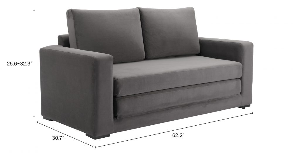 The Jide Sleeper Sofa Gray  Era and Style Inspired Home Decor 1