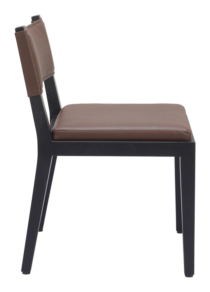 The Roxas Dining Chair (Set of 2) Brown  Era and Style Inspired Home Decor 1