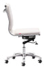 The Lider Plus Armless Office Chair White  Era and Style Inspired Home Decor 1