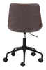 The Byron Office Chair Brown  Era and Style Inspired Home Decor 1