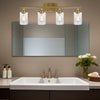 Modern Brushed Gold Vanity Lights Wall Sconce