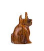 Hand Carved Wood Cat Eyeglass Holder Stand