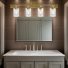 Modern Brushed Gold Vanity Lights Wall Sconce