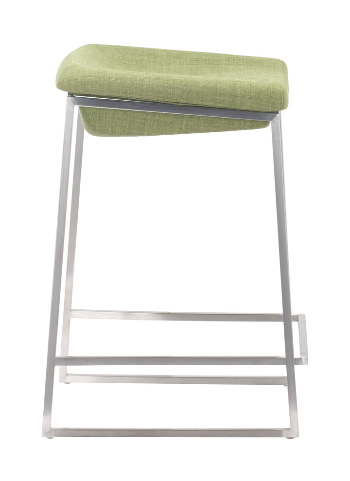 The Lids Counter Stool (Set of 2) Green  Era and Style Inspired Home Decor 1