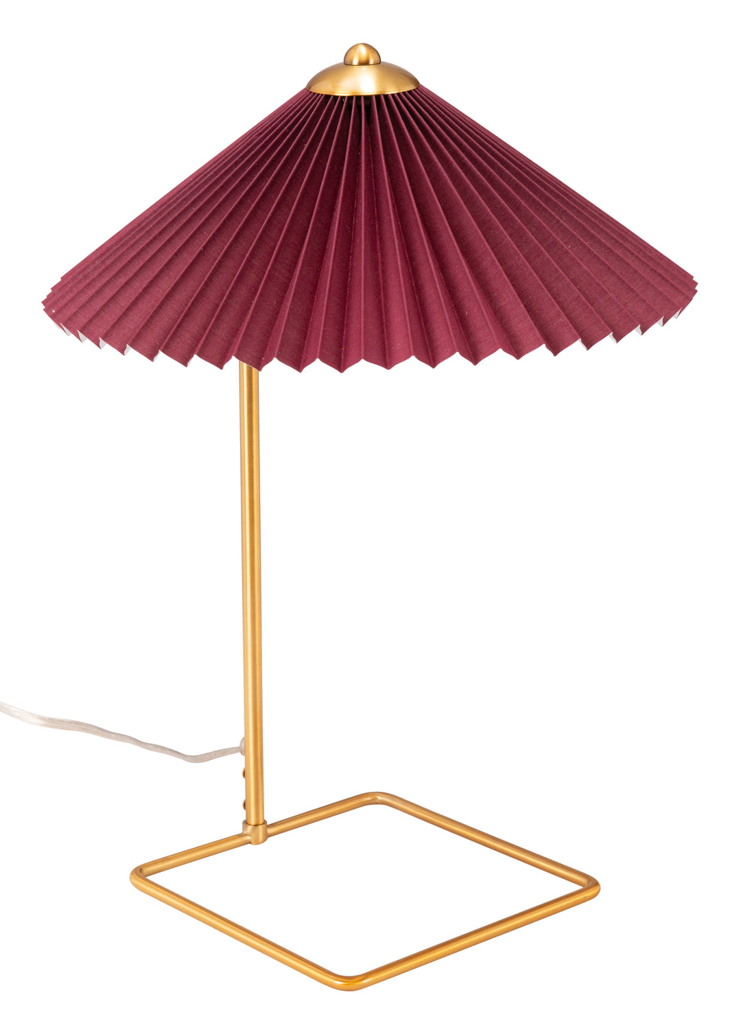 The Charo Table Lamp Red & Gold  Era and Style Inspired Home Decor 1