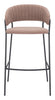 The Josephine Barstool (Set of 2) Brown  Era and Style Inspired Home Decor 1