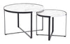 The Brioche Coffee Table Set (2-Piece) White & Black  Era and Style Inspired Home Decor 1