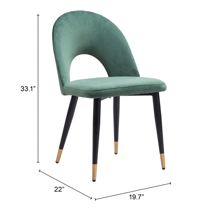 The Menlo Dining Chair (Set of 2) Green  Era and Style Inspired Home Decor 1