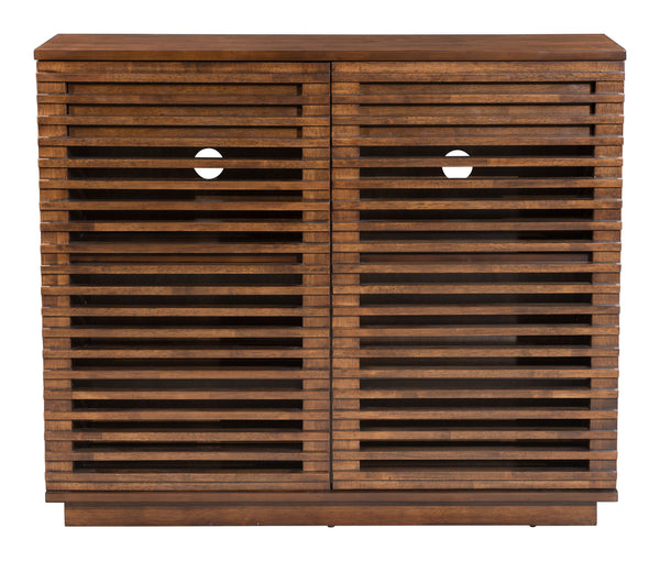 The Linea Cabinet Walnut