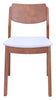 The Desdamona Dining Chair (Set of 2) Light Gray & Walnut  Era and Style Inspired Home Decor 1