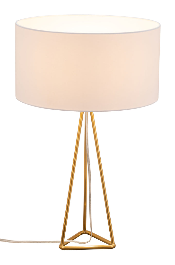 The Sascha Table Lamp White & Brass  Era and Style Inspired Home Decor 1