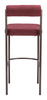 The Livorno Barstool (Set of 2) Red & Bronze  Era and Style Inspired Home Decor 1