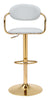 The Gusto Barstool White & Gold  Era and Style Inspired Home Decor 1