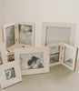 4x6 Double Picture Frame - Handcrafted Bone