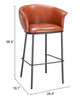 The Garston Barstool Brown  Era and Style Inspired Home Decor 1