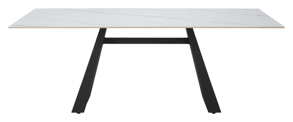 The Inky Dining Table White