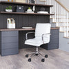 The Partner Office Chair White  Era and Style Inspired Home Decor 1