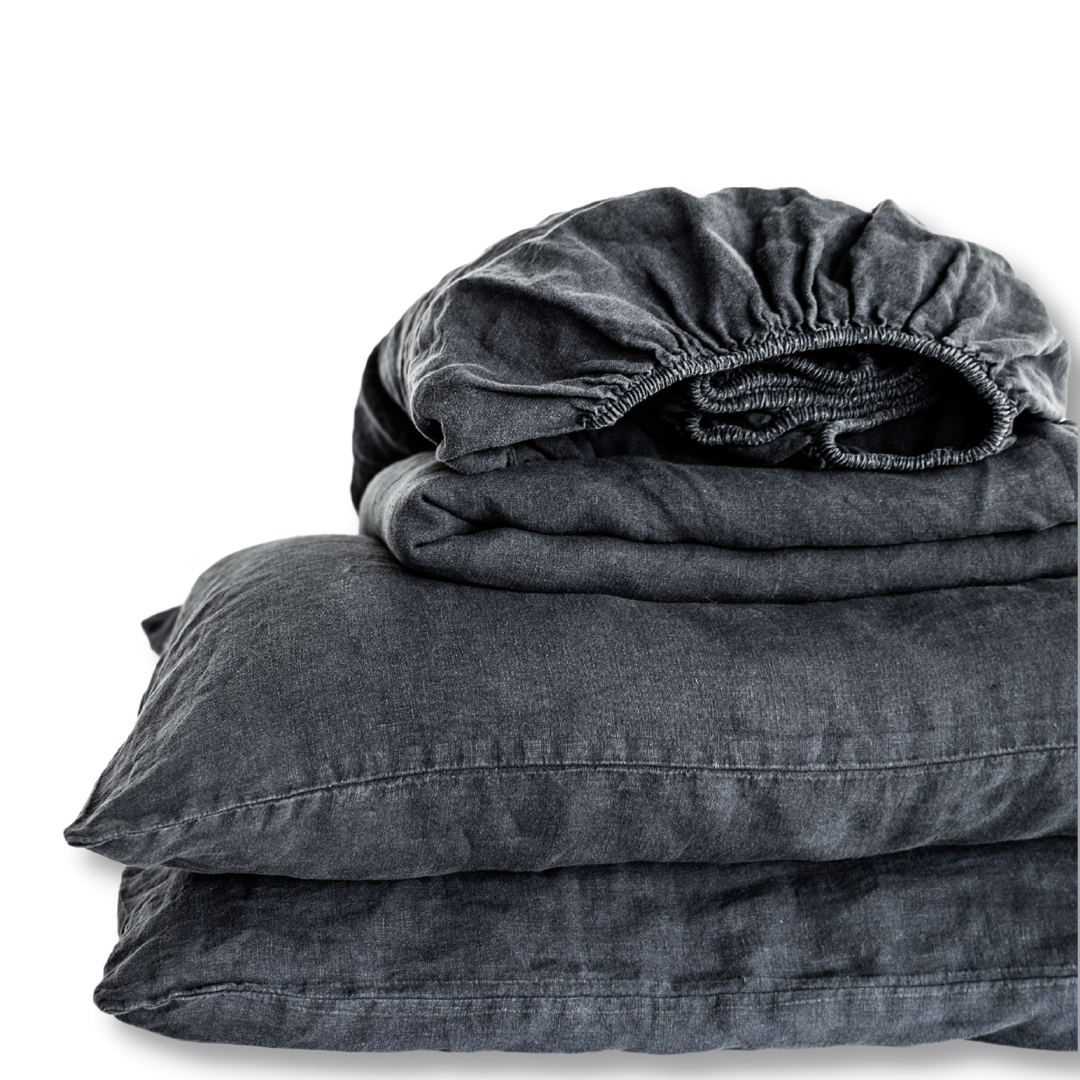 Classic Linen Bed Sheet Set