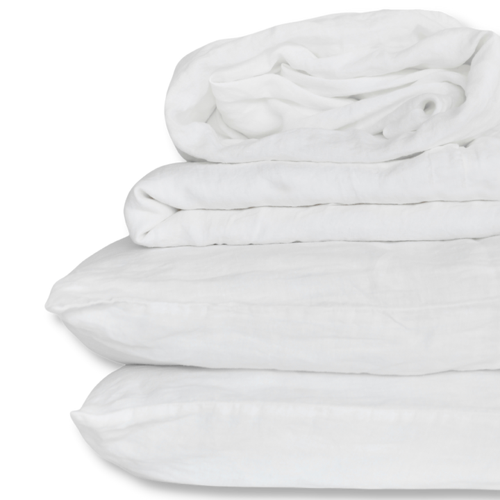 Classic Linen Bed Sheet Set