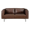 Soren Leather Loveseat