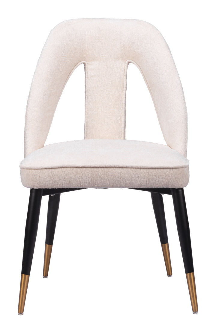 The Artus Dining Chair Ivory  Era and Style Inspired Home Decor 1