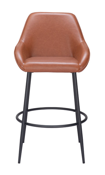 The Vila Barstool (Set of 2) Brown  Era and Style Inspired Home Decor 1