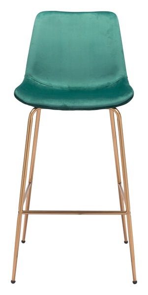 The Tony Barstool Green & Gold  Era and Style Inspired Home Decor 1