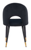 The Menlo Dining Chair (Set of 2) Black  Era and Style Inspired Home Decor 1