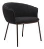 The Essen Dining Chair Black & Bronze  Era and Style Inspired Home Decor 1