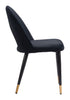 The Menlo Dining Chair (Set of 2) Black  Era and Style Inspired Home Decor 1