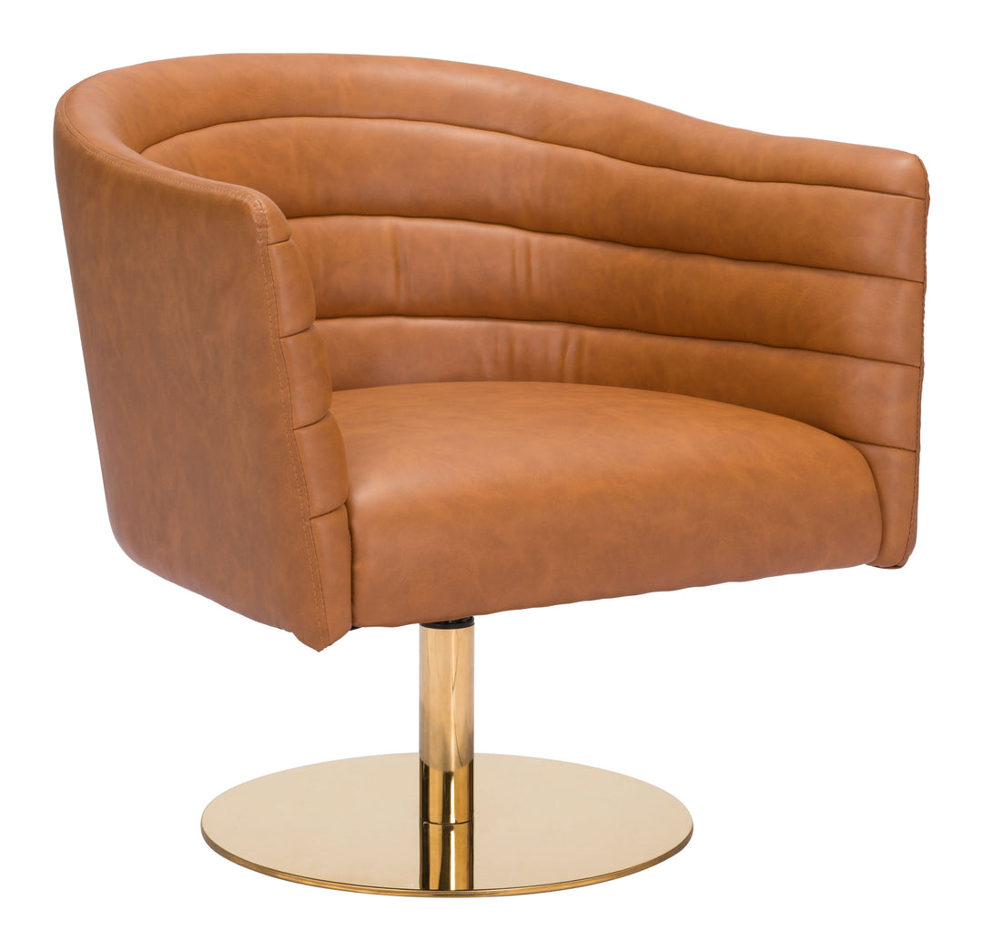 The Justin Accent Chair Brown  Era and Style Inspired Home Decor 1