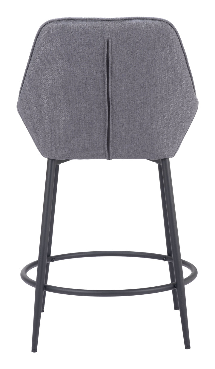 The Vila Counter Stool (Set of 2) Gray  Era and Style Inspired Home Decor 1