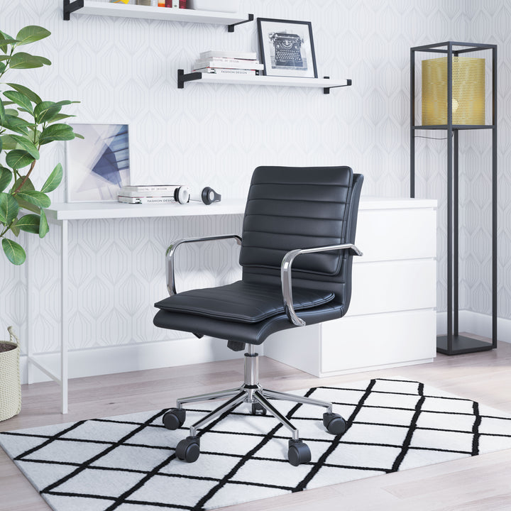 The Partner Office Chair Black  Era and Style Inspired Home Decor 1