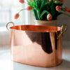 Copper Bread Box 13"