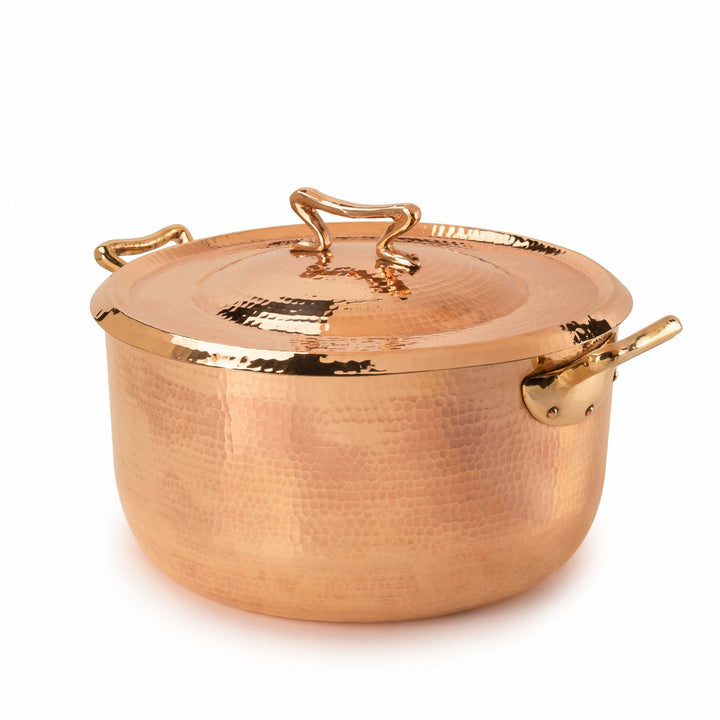 Copper Dutch Oven, 15 qt with Standard Lid