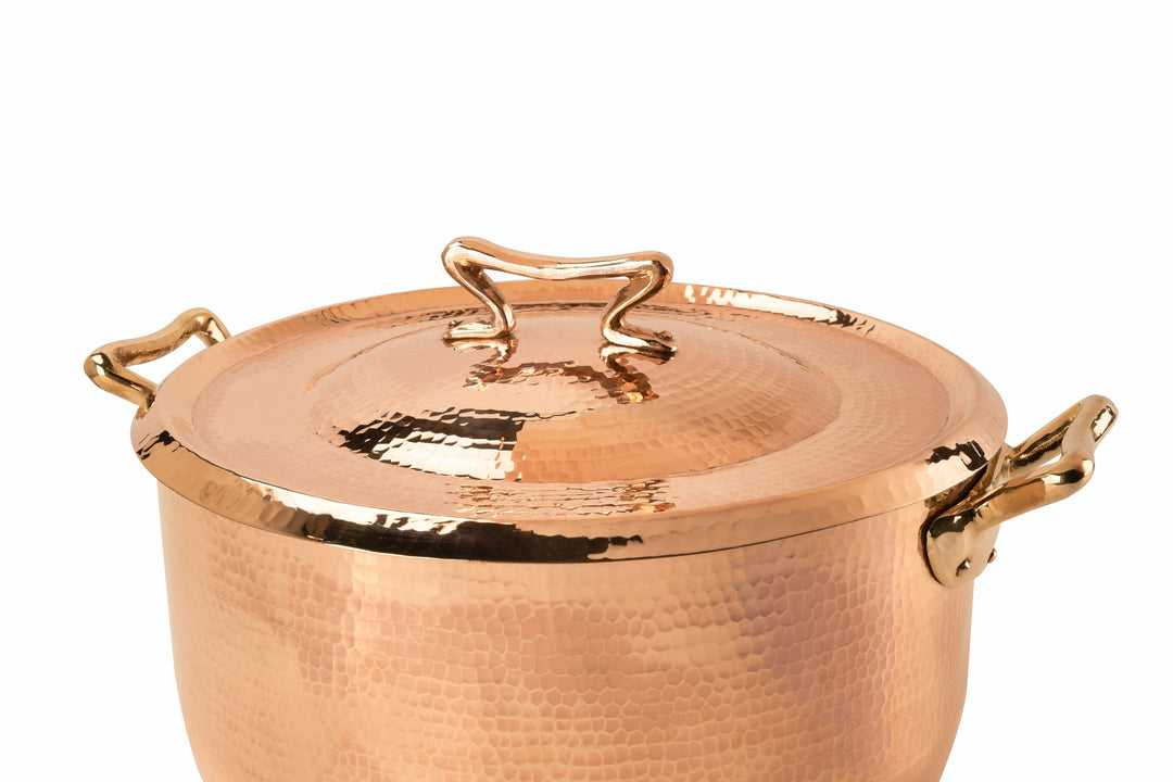 10.4-Quart Copper Dutch Oven with Standard Lid