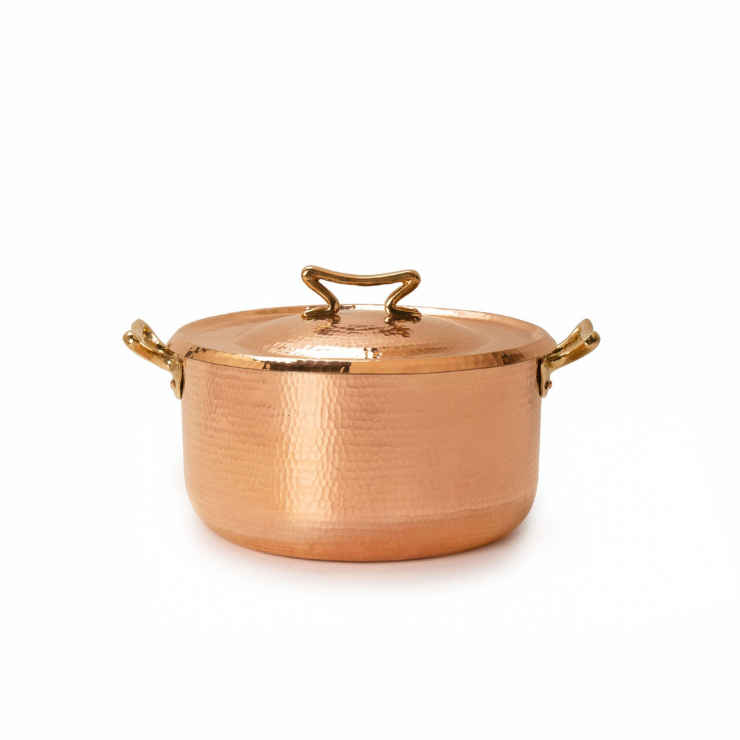 Copper Dutch Oven, 15 qt with Standard Lid