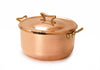 11-Piece Copper Cookware Set with Standard Lids