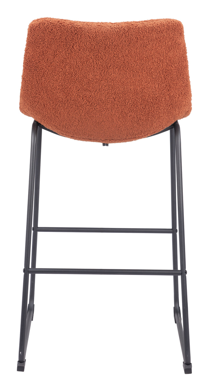 The Smart Barstool (Set of 2) Burnt Orange  Era and Style Inspired Home Decor 1