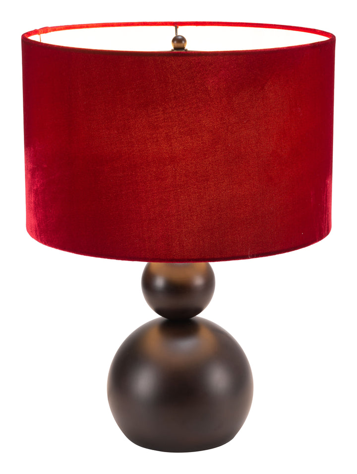 The Shobu Table Lamp Red  Era and Style Inspired Home Decor 1