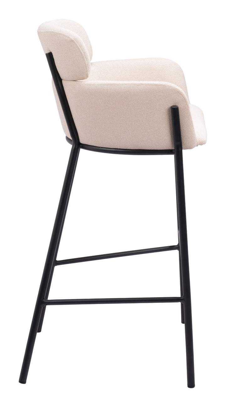 The Bremor Barstool Beige  Era and Style Inspired Home Decor 1