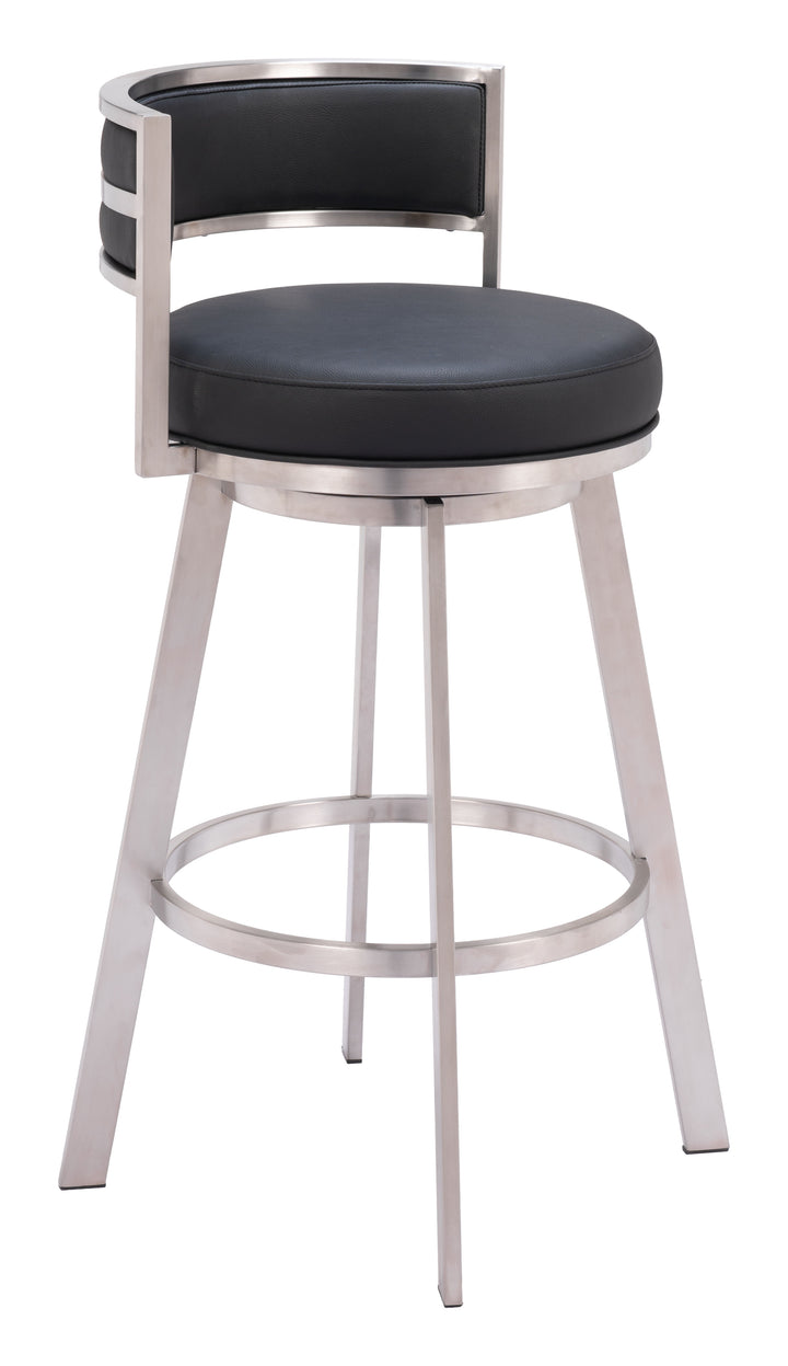 The Gimsby Swivel Barstool Black  Era and Style Inspired Home Decor 1