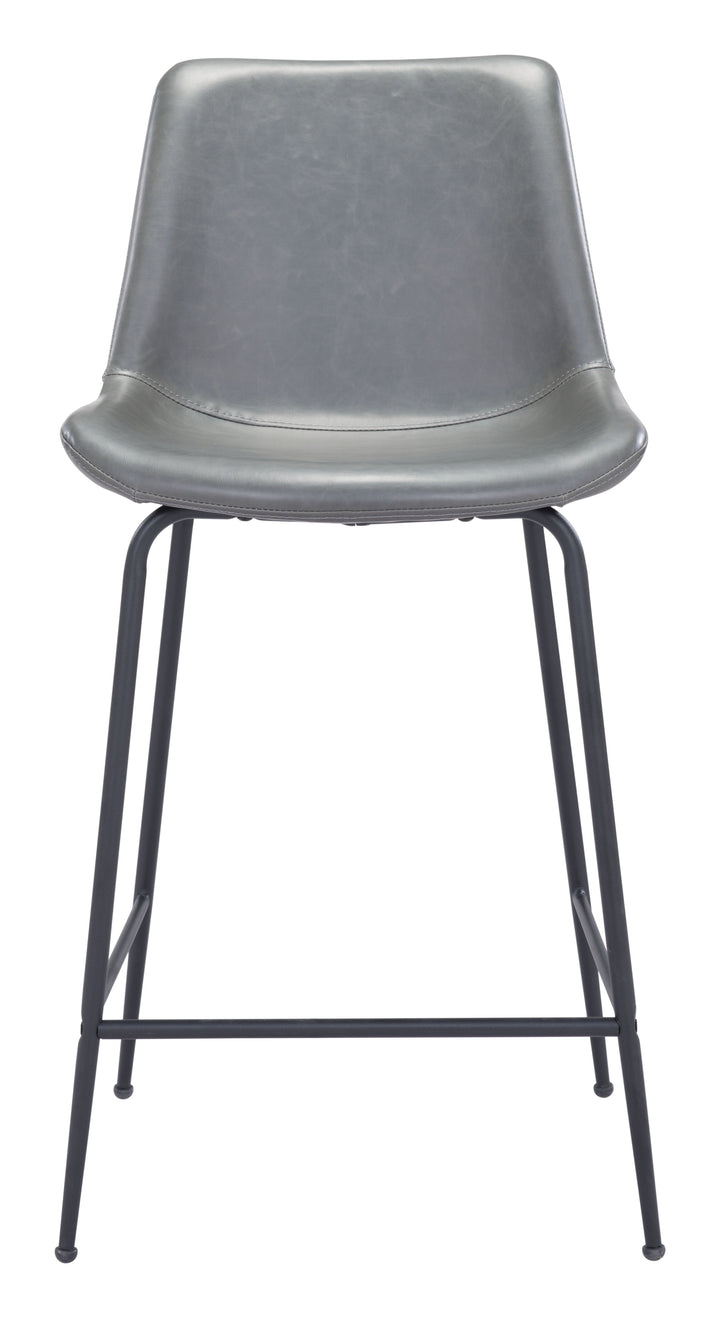 The Byron Counter Stool Gray  Era and Style Inspired Home Decor 1