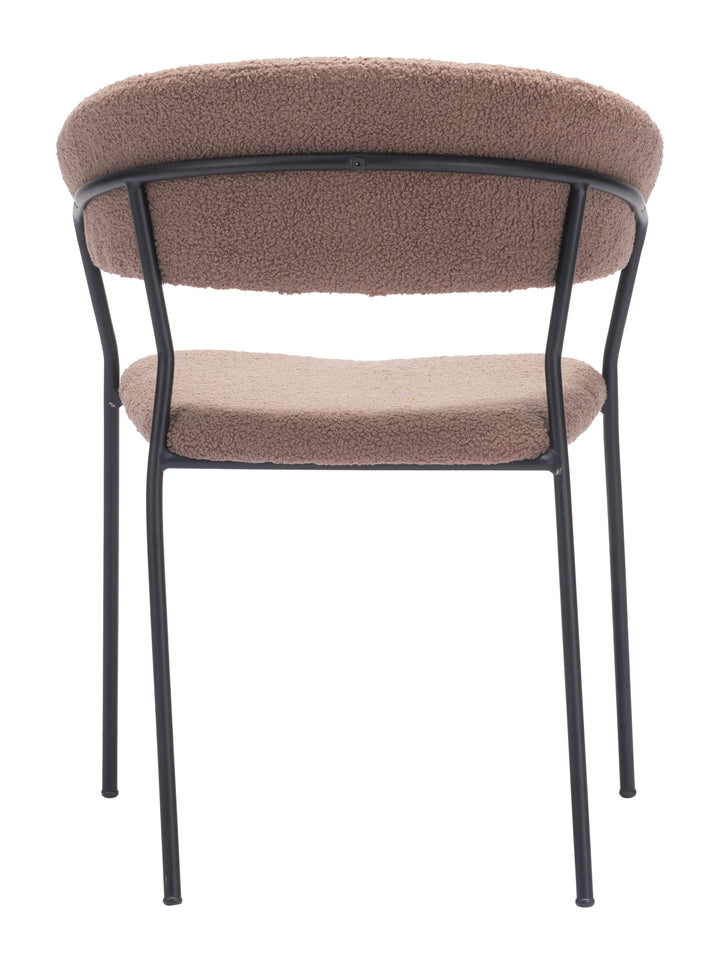 The Josephine Dining Chair (Set of 2) Brown  Era and Style Inspired Home Decor 1