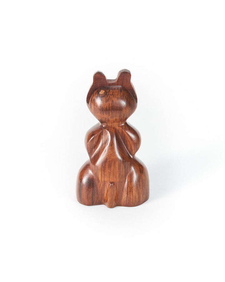 Handcrafted Bear Eyeglasses Holder Stand