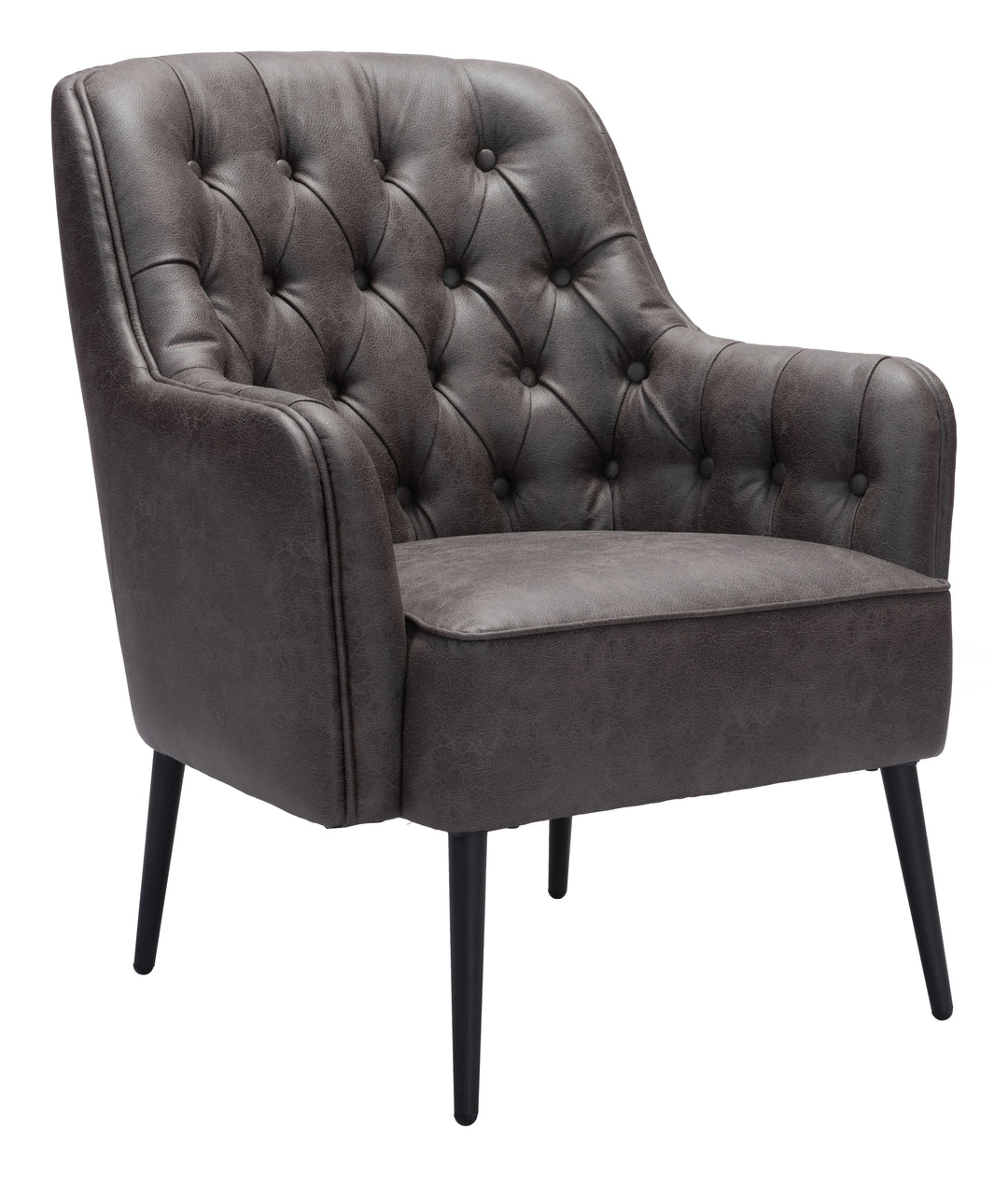 The Tasmania Accent Chair Vintage Black  Era and Style Inspired Home Decor 1