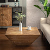 Vintage Style Trapezoidal Coffee Table