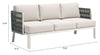 The Bridgehampton Sofa White  Era and Style Inspired Home Decor 1