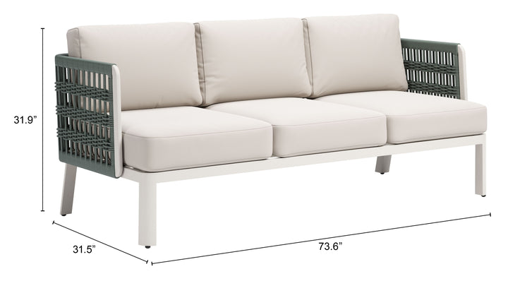 The Bridgehampton Sofa White  Era and Style Inspired Home Decor 1