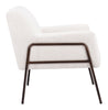 The Charleston Accent Chair Cream  Era and Style Inspired Home Decor 1